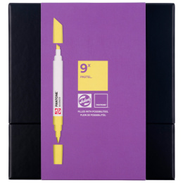 Marker 9-set Pastel i gruppen Pennor / Konstnärspennor / Illustrationsmarkers hos Pen Store (130495)
