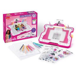 Barbie Ljusbord ritset 65 delar i gruppen Kids / Barnpyssel och kreativitet / Presenter till barn hos Pen Store (130558)