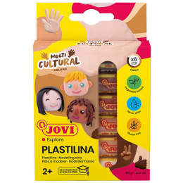 Plastilina Modellera 6-set Hudfärger 15 g i gruppen Kids / Måla och skapa / Skapa med lera hos Pen Store (130619)