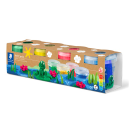 Noris Modellera Basic 4x130 g i gruppen Kids / Måla och skapa / Lera för barn / Modellera för barn hos Pen Store (130642)