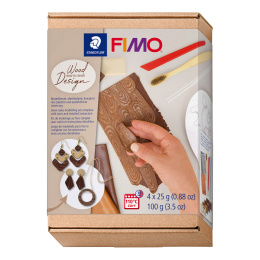 FIMO Soft kit Wood Effect i gruppen Skapande & Hobby / Skapa / Modellera / Ugnshärdande lera hos Pen Store (130655)