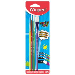 Color'Peps Barnpenslar 4-pack i gruppen Kids / Måla och skapa / Barnpenslar hos Pen Store (130672)