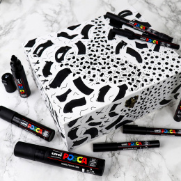 Black 8-set i gruppen Pennor / Konstnärspennor / Akrylmarkers hos Pen Store (130695)