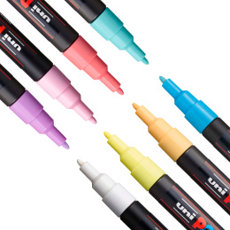 PC-3M Soft Colours 8-set i gruppen Pennor / Konstnärspennor / Akrylmarkers hos Pen Store (130698)