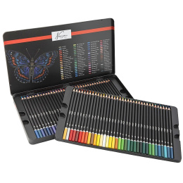 Färgpennor Artist 72-set plåtlåda i gruppen Pennor / Konstnärspennor / Färgpennor hos Pen Store (130723)