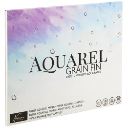 Akvarellpapper 300g 24x32cm, 18 ark i gruppen Papper & Block / Konstnärsblock / Akvarellblock hos Pen Store (130724)