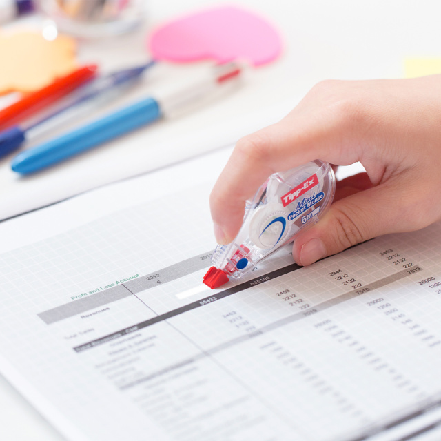 Pack De 10 Correcteurs Tipp-Ex Mini Souris - Bande Blanche Pour Corrections Précises