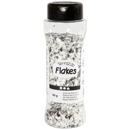 Terrazzo Flakes 90g Mörkgrå i gruppen Skapande & Hobby / Skapa / Pyssel och DIY hos Pen Store (130768)