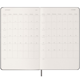 Kalender 18M WeekNote Soft Cover XL Black i gruppen Papper & Block / Kalendrar och almanackor / 18-månaderskalendrar hos Pen Store (130881)