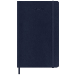 Kalender 18M WeekNote Soft Cover Large Sapphire Blue i gruppen Papper & Block / Kalendrar och almanackor / 18-månaderskalendrar hos Pen Store (130892)