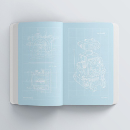 Blueprint Notebook: Technical Innovations i gruppen Papper & Block / Skriva och anteckna / Anteckningsböcker hos Pen Store (131112)