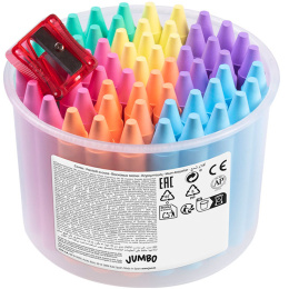 Vaxkritor Jumbo Pastellfärger 60-pack (4 år+) i gruppen Kids / Barnpennor / Barnkritor hos Pen Store (131137)