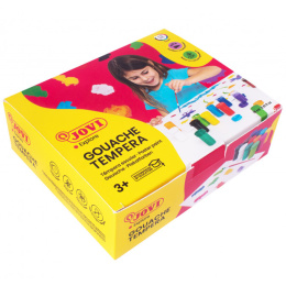 Gouachefärg 12x15 ml + pensel (3 år+) i gruppen Kids / Måla och skapa / Barnfärger hos Pen Store (131140)