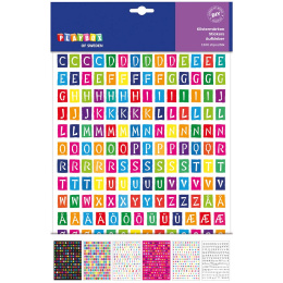 Stickers bokstäver 6 ark i gruppen Kids / Barnpyssel och kreativitet / Stickers hos Pen Store (131303)