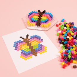 Rörpärlor Hexagon 1000 st Mix i gruppen Kids / Barnpyssel och kreativitet / Pärlor och pärlplattor hos Pen Store (131312)