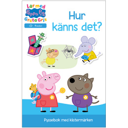 Hur känns det? Lär med Greta Gris i gruppen Kids / Barnpyssel och kreativitet / Målar- och pysselböcker / Hjärngympa för barn hos Pen Store (131361)