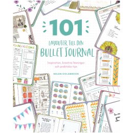 101 Layouter till din Bullet Journal i gruppen Skapande & Hobby / Böcker / Inspirationsböcker hos Pen Store (131384)