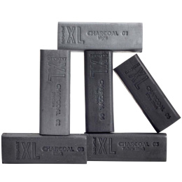 Charcoal XL Blocks Tin 6-set i gruppen Konstnärsmaterial / Kritor och blyerts / Grafit och blyerts hos Pen Store (131410)