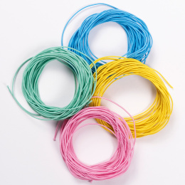Elastiskt smyckestråd 5 m pastell i gruppen Kids / Barnpyssel och kreativitet / Smyckestillverkning för barn  hos Pen Store (131540)