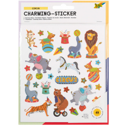 Stickers Cirkus 2 Ark i gruppen Kids / Barnpyssel och kreativitet / Stickers hos Pen Store (131545)