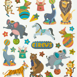 Stickers Cirkus 2 Ark i gruppen Kids / Barnpyssel och kreativitet / Stickers hos Pen Store (131545)