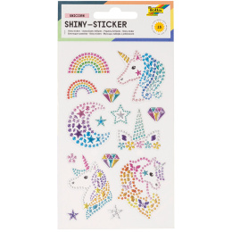 Diamond stickers Unicorn 1 Ark i gruppen Kids / Barnpyssel och kreativitet / Stickers hos Pen Store (131550)