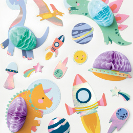 Stickers honeycomb ball Dino 1 Ark i gruppen Kids / Barnpyssel och kreativitet / Stickers hos Pen Store (131556)