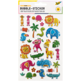 3D stickers Safari 1 Ark i gruppen Kids / Barnpyssel och kreativitet / Stickers hos Pen Store (131563)