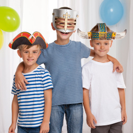 Barnmasker Äventyr 3-pack i gruppen Kids / Barnpyssel och kreativitet / Barnkalas hos Pen Store (131579)