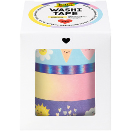 Washi-tejp Sunnyside 4-pack i gruppen Skapande & Hobby / Hobbytillbehör / Washi-tejp hos Pen Store (131592)