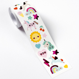 Sticker på rulle Unicorn i gruppen Kids / Barnpyssel och kreativitet / Stickers hos Pen Store (131594)