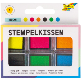 Stämpeldyna Neon 6-pack i gruppen Skapande & Hobby / Hobbytillbehör / Stämplar hos Pen Store (131605)