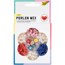 Pärlset Happy Mix 160-pack i gruppen Kids / Barnpyssel och kreativitet / Smyckestillverkning för barn  hos Pen Store (131617)