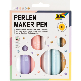 Pärlpennor 6-pack i gruppen Kids / Barnpyssel och kreativitet / Glitter och paljetter  hos Pen Store (131620)