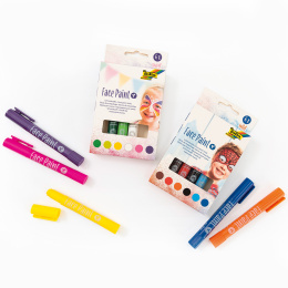 Ansiktsfärg Wild 6-pack i gruppen Kids / Måla och skapa / Ansiktsfärg hos Pen Store (131623)