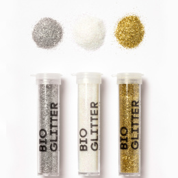 Bio Glitter Mix Stjärnstoft 5-pack i gruppen Kids / Barnpyssel och kreativitet / Glitter och paljetter  hos Pen Store (131638)