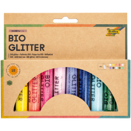 Bio Glitter Mix Rainbow 10-pack i gruppen Kids / Barnpyssel och kreativitet / Glitter och paljetter  hos Pen Store (131640)