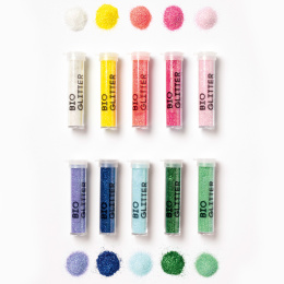 Bio Glitter Mix Rainbow 10-pack i gruppen Kids / Barnpyssel och kreativitet / Glitter och paljetter  hos Pen Store (131640)