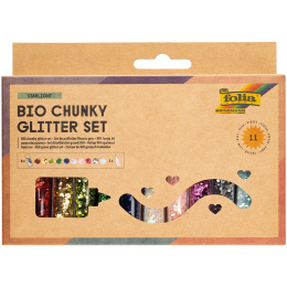 Bio Glitter Flakes 10-pack i gruppen Kids / Barnpyssel och kreativitet / Glitter och paljetter  hos Pen Store (131641)