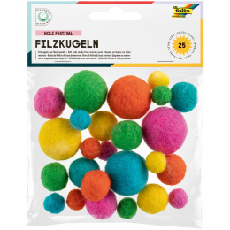 Filtkulor Pholi Festival 25-pack i gruppen Skapande & Hobby / Skapa / Pyssel och DIY hos Pen Store (131669)