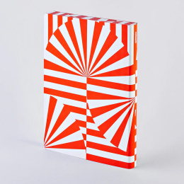 Notebook Graphic L - Fancy Fans i gruppen Papper & Block / Skriva och anteckna / Anteckningsböcker hos Pen Store (131770)