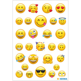 Stickers Emojis 3 ark i gruppen Kids / Barnpyssel och kreativitet / Stickers hos Pen Store (131879)