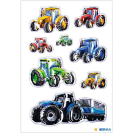 Stickers Traktorer 1 ark i gruppen Kids / Barnpyssel och kreativitet / Stickers hos Pen Store (131882)