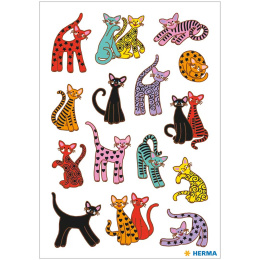 Stickers Katter 3 ark i gruppen Kids / Barnpyssel och kreativitet / Stickers hos Pen Store (131883)