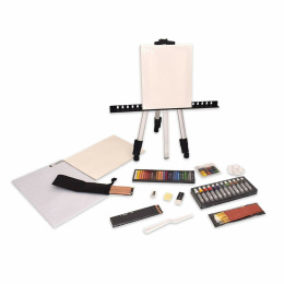 Simply Art Easel Studio Set 163 delar i gruppen Konstnärsmaterial / Konstnärsset / Målarset hos Pen Store (131913)