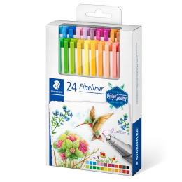 Triplus Fineliner 24-pack i gruppen Pennor / Konstnärspennor / Tuschpennor hos Pen Store (131921)