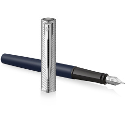 Allure Deluxe Metal & Blue Reservoar Fine i gruppen Pennor / Fine Writing / Reservoarpennor hos Pen Store (132013)