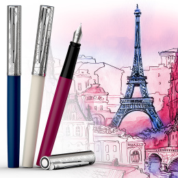 Allure Deluxe Metal & Pink Reservoar Fine i gruppen Pennor / Fine Writing / Reservoarpennor hos Pen Store (132014)