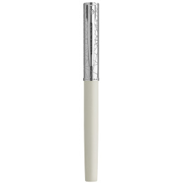 Allure Deluxe Metal & White Reservoar Fine i gruppen Pennor / Fine Writing / Reservoarpennor hos Pen Store (132015)