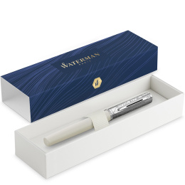 Allure Deluxe Metal & White Reservoar Fine i gruppen Pennor / Fine Writing / Reservoarpennor hos Pen Store (132015)